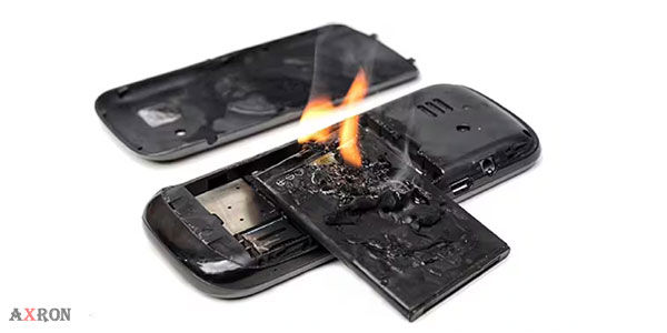 چرا باتری گوشی منفجر می شود
